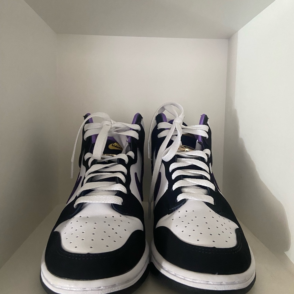 Nike dunk HI SE championship panda black-and-white